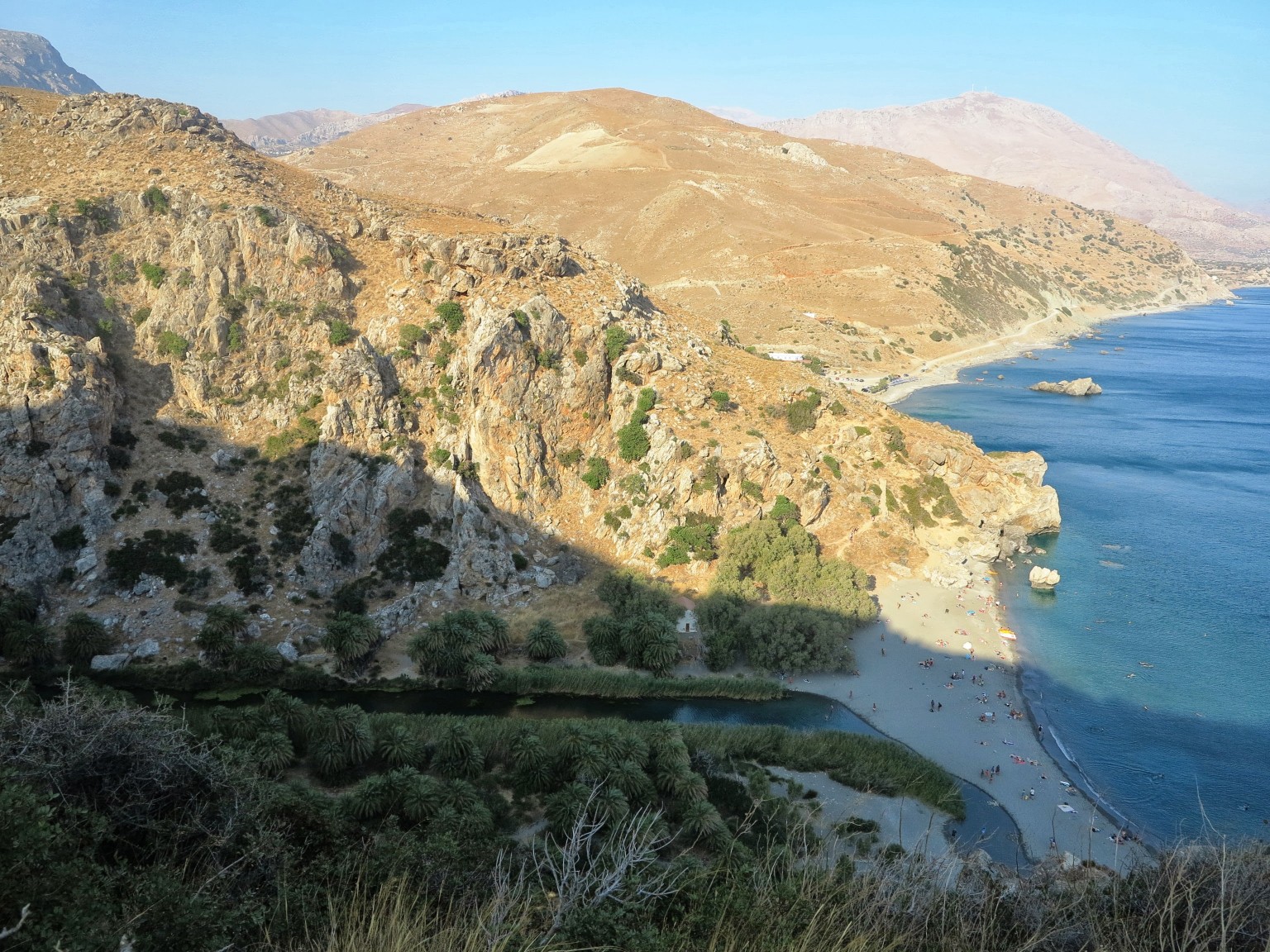 Preveli beach